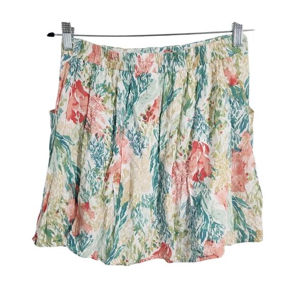 Old Navy Floral Print Mini Skirt Womens Size Small S - Picture 2 of 5